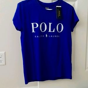 Polo Ralph Lauren, blue, medium t-shirt